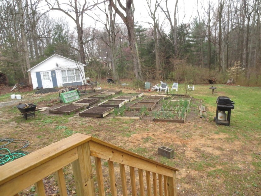 The Potager at The Glade - Spring, 2015